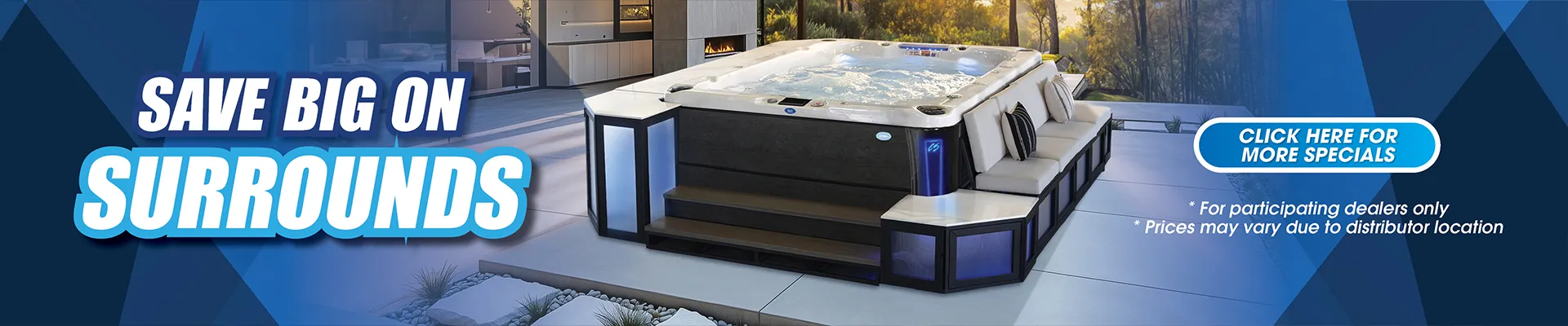Calspas hot tub being used in a family setting - Amherst