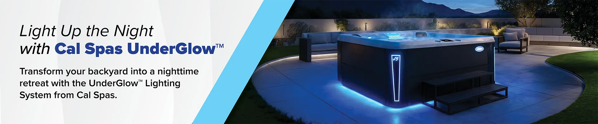 Calspas hot tub being used in a family setting - Amherst