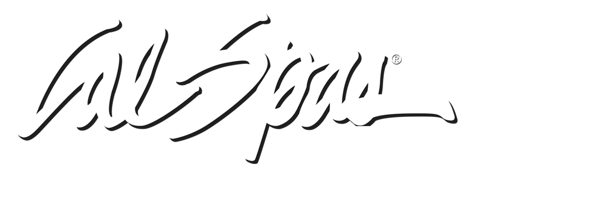 Calspas White logo hot tubs spas for sale Amherst